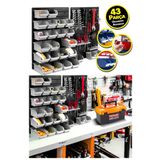 Proxtech Her Şey Elinizin Altında Duvar Alet Paneli 43 Parça Hırdavat Duvar Panel Set Avadanlık