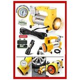 Proxtech Pratik 12V Full Taşınabilir 150 Psı Araba Oto Araç Lastik Şişirme Pompası Metal Gövde Kompresör Set