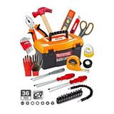 Proxtech Premium 36 Pcs Full Takım El Aleti Kiti Pense,3 Metre,çekiç,yıldız,düz,tornavida,eldiven Tamir Kiti