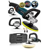 Proxtech Premium Profesyonel 6Kademe Devirli Pasta Cila Oto Kuaför Pasta Cila Polisaj Makinesi Fulset
