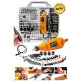 Proxtech Pro 163 Parça Dramel 6 Devir Ayarlı Pvc Çantalı Hobi Gravür Seti Mini Taşlama Esnek Şaft Hediye