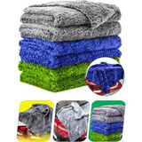 Proxtech Profesyonel Mikrofiber Kalın Büyük Boy Emici Çift Yüzlü Araç Kaporta Kurulama Cila Bezi 50X85 -3ADET
