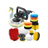 Proxtech Prox 20 Parça Hobiset Pasta Cila Koltuk Yıkama Parlatma Devir Ayarlı Polisaj Makinesi Set Ful Set-2