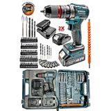 PROXTECH ProX Premium 36vf Kalite Kömürsüz Motor Çelik Mandren Darbeli Şarjlı Matkap Akülü Vidalama