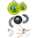 Proxtech Universal Motorlu Tırpan 3 Lü Süper Paket 3,3 Misina - Örümcek Başlık