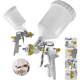 Proxtech Üstten Depolu Profesyonel 1.3 mm 600 Cc Boya Sprey Tabancası 3.5 Bar