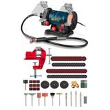 Proxtech Yüksek Turbo Motorlu Çark Motoru Devirli Dramel Zımpara Bileme Gravü Mengeneli Oyma Taşlama Seti