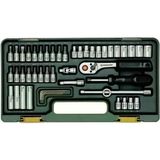 Proxxon 230280 Cırcırlı Kollu 50 Parçalı Lokma Ve Bits Takımı 1/4''