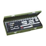 Proxxon 23040 1/4" 1/2" Cırcır Kollu 56 Parça Lokma Allen ve Bits Takımı