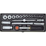 Proxxon 23110 3-8 inç 24 Parça Cırcır Kollu Lokma Takımı
