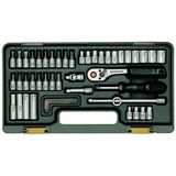 Proxxon Endüstriyel Proxxon 230280 Cırcırlı Kollu 50 Parçalı Lokma ve Bits Takımı 1/4''