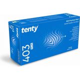 Prozirve Tenty 403 Mavi Nitril Muayene Eldiveni 100 Lü Paket Pudrasız Lateks Içermez Tek Kullanımlık - 10 Adet - XL