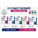 Prozirve Winlyex Tpe Şeffaf Tek Kullanımlık Eldiven 100’LÜ Paket – Pudrasız, Lateks Içermez - 5 Adet - L - XL
