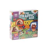 PRS 32702 The Traffic Rush Pre School Puzzle 12 Parça