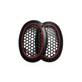 Prs Oval Kırmızı Neon Ledli Hoparlör Kapağı 2 Adet