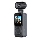 PRS-SP10 Mini Aksiyon Kamerası, 2K HD, Gece Görüşlü, WiFi Bağlantılı, 180° Döner Lens, Bisiklet Aparatı Dahil