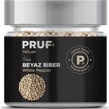 Pruf Beyaz Biber Tane 120 Gr. Cam Kavanoz