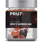 Pruf Spicy American Et Çeşnisi Spicy American Seasoning 160 gr Cam Kavanoz - 1 Adet
