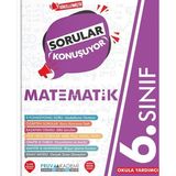 Pruva 6. Sınıf %100 Yeni Maarif Müfredat 6. Sınıf Matematik Sorular Konuşuyor Soru Bankası+Dokunmatik Kalem