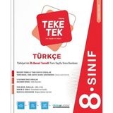Pruva 8.Sınıf Türkçe Teke Tek Soru Bankası