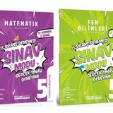 Pruva Akademi 5. Sınıf Matematik Fen Bilimleri 12 Deneme Sınavı Seti 2023