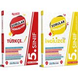 Pruva Akademi 5. Sınıf Türkçe - İnglizce Sorular Konuşuyor Seti 2023 2 Kitap