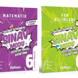 Pruva Akademi 6. Sınıf Matematik Fen Bilimleri Deneme Sınavı Seti 2023