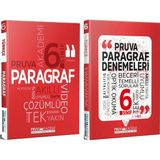 Pruva Akademi 6.Sinif Paragraf Soru Bankasi Ve Deneme Seti 2 Kitap