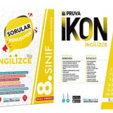 Pruva Akademi 8. Sınıf İngilizce Soru + Defter Seti 2 Kitap 2023