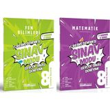 Pruva Akademi 8. Sınıf Lgs Matematik Fen Bilimleri Sınav Modu Deneme Seti 2023