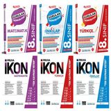 Pruva Akademi 8. Sınıf Matematik + Türkçe + İnkılap Tarihi Soru + Defter Seti 6 Kitap