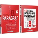 Pruva Akademi 8.Sinif Paragraf Soru Bankasi Ve Deneme Seti 2 Kitap