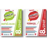 Pruva Akademi 8. Sinif Sorular Konusuyor Soru Bankasi Turkce Fen Bilimleri Lgs Seti