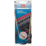 Prym Yuvarlak Örgü Şişleri, Pirinç, 6 mm, 100 cm, Gümüş Renkli