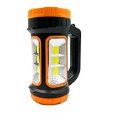 Ps-0818B 5W+15W Uzun Menzilli Solar Güneş Panelli Powerbank+Usb Çıkış Ultra Güçlü Ledli Şarjlı Fener