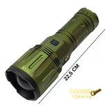 Ps-4700 Profesyonel Şarj Edilebilir Uzun Menzilli El Feneri - 21000 Lümen 210V 32000 Mah Dev Pil