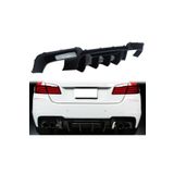 ps dizayn Bmw F10 M Tech (2010-2017) M5 Uyumlu Competition Arka Tampon - Difüzör (plastik)