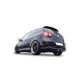 ps dizayn Volkswagen Golf 5 (2003-2009) Uyumlu R32 Arka Tampon Eki - Difüzör (plastik)