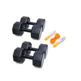 PS SPOR 2 ÇİFT DAMBIL SETİ = 7 KG X 2 ADET- 10 KG X 2 ADET + SAYAÇLI ATLAMA İPİ