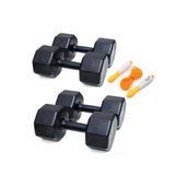 PS SPOR 2 Lİ DAMBIL SET = 8 KG X 2 ADET 10 KG X 2 ADET + SAYAÇLI ATLAMA İPİ