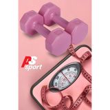 PS SPOR 2KG PEMBE RENK DAMBIL SETİ (2 ADET 2 KG PEMBE RENK OLARAK GÖNDERİM YAPILMAKTADIR)