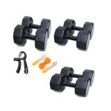 Ps Spor 3 Çift Dambıl Sayaçlı Ayarlanabilir El Yayı Sayaçlı Atlama Ipi =3 Kg 5 Kg 7 Kg