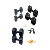 Ps Spor 3 Çift Dambıl Set 2 Kg + 4 Kg +6 Kg + Ayarlanabilir Sayaçlı El Yayı Ve Atlama İpi