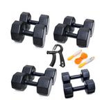 PS SPOR 4 SET DAMBIL + SAYAÇLI AYARLANABİLİR EL YAYI + SAYAÇLI ATLAMA İPİ = 3 KG + 6 KG 8 KG 10 KG