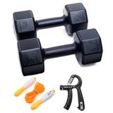 PS SPOR 5 KG DAMBIL X 2 ADET + 1 ADET AYARLANABİLİR SAYAÇLI EL YAYI 1 ADET SAYAÇLI ATLAMA İPİ