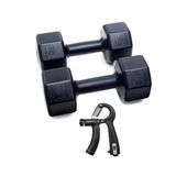 PS SPOR 5 KG DAMBIL X 2 ADET = 10 KG+SAYAÇLI AYARLANABİLİR EL YAYI