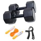 PS SPOR 6 KG DAMBIL X 2 ADET + AYARLANABİLİR SAYAÇLI EL YAYI + SAYAÇLI ATLAMA İPİ