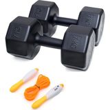 Ps Spor 7 kg Dambıl x 2 Adet = 14 kg + Sayaçlı Atlama Ipi - 2 x 7 kg