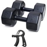 Ps Spor 7 kg Dambıl x 2 Adet = 14 kg + Sayaçlı Ayarlanabilir El Yayı - 2 x 7 kg