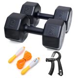PS SPOR 7 KG DAMBIL X 2 ADET + AYARLANABİLİR SAYAÇLI EL YAYI + SAYAÇLI ATLAMA İPİ